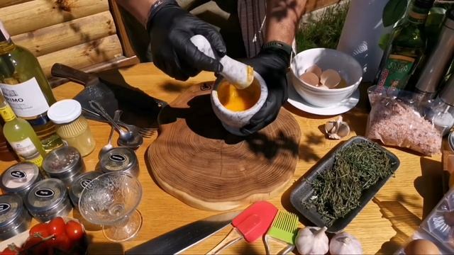 КРОЛИК в СУПЕР маринаде на ГРИЛЕ с соусом Айоли! Новый рецепт от EDUNo! смотреть онлайн