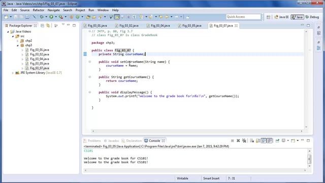Java Fig 3.7 and 3.8 смотреть онлайн