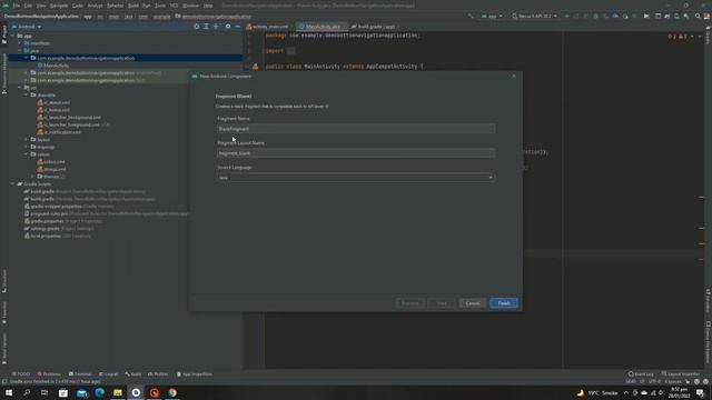 Bottom Navigation (android studio) (android tutorials) смотреть онлайн