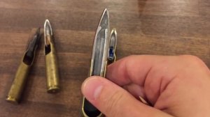 Патрон 12.7x108. Распилы разных типов пуль. Часть 1