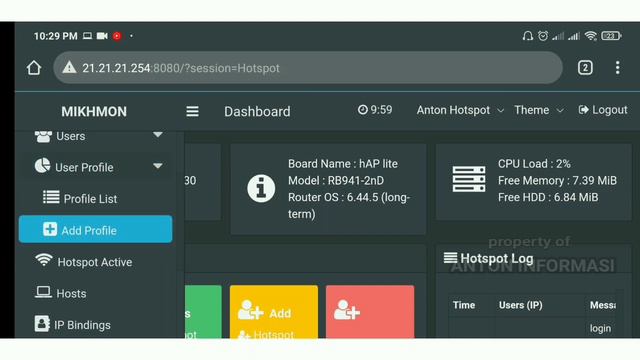 MEMASANG MIKHMON V3 DAN MENGHUBUNGKAN NYA KE MIKROTIK LEWAT HP