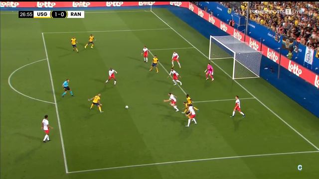 UEFA Champions League. T. Teuma goal (Royale Union SG 1:0 Rangers) смотреть онлайн