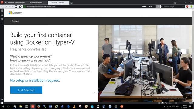 Создайте свой первый контейнер с помощью Docker на Hyper V смотреть онлайн
