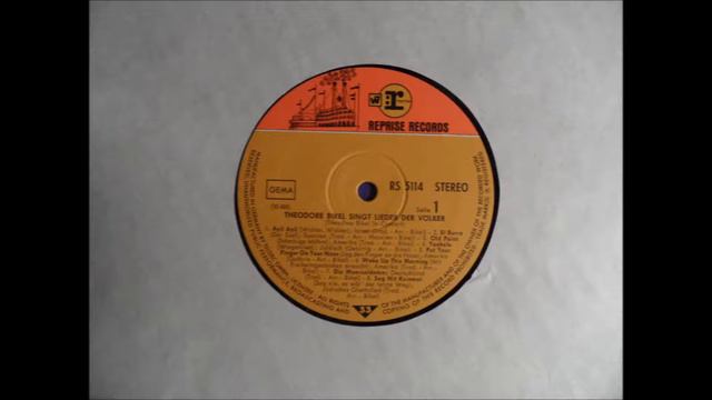 Theodore Bikel - Put your finger in the air - American Folk - Woody Guthrie смотреть онлайн