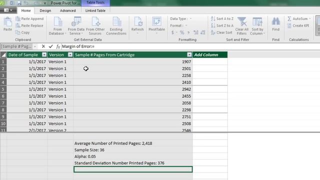 Excel Magic Trick 1432: 9 DAX Formulas to Build Confidence Intervals CONFIDENCE.T, STDEV.S… смотреть онлайн