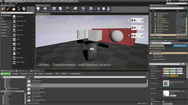 Add Relative Location in Unreal Engine 4 смотреть онлайн