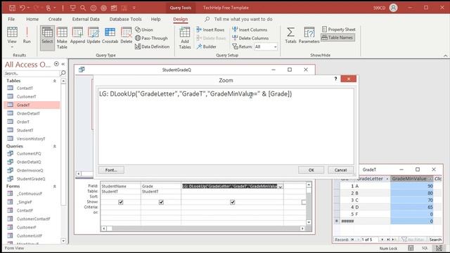 Microsoft Access Equivalent of an Excel VLOOKUP Function with Approximate Match using DLookup, DMax смотреть онлайн