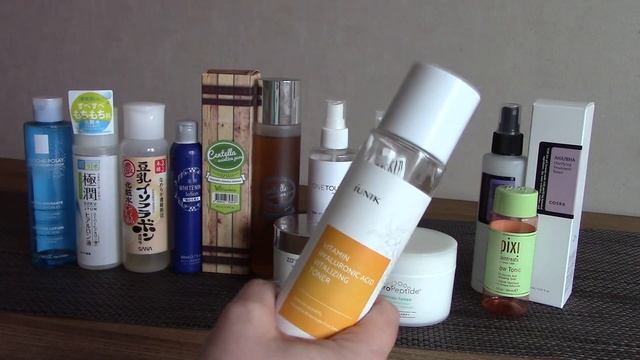 Тоники для лица. Обзор различных брендов. Tonic face. Skin care. смотреть онлайн
