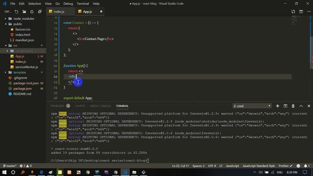 8 react router for project смотреть онлайн