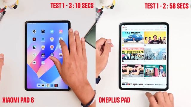 OnePlus Pad vs Xiaomi Pad 6 Speed Test: Which is the faster Android? смотреть онлайн