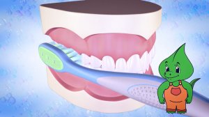Динозубрик - Как правильно чистить зубы