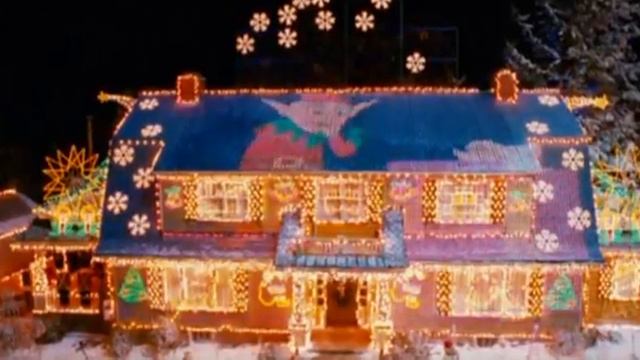 Animated Christmas Lighting Clip From Deck the Halls смотреть онлайн