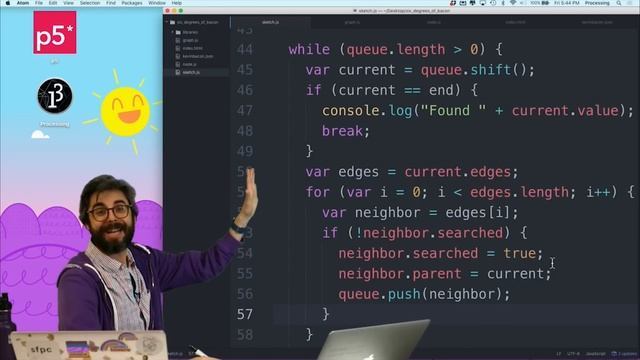Coding Challenge #68: Breadth-First Search Part 2 смотреть онлайн