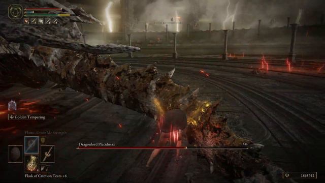 Defeating Dragonlord Placidusax Level 1 (Melee; No Hit) - Small Placidusax Guide смотреть онлайн