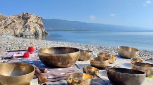 Звуковая ванна #5/2024 ♬ Тибетские поющие чаши | Soundhealing bath #5/2024 ♬ Tibetan singing bowls