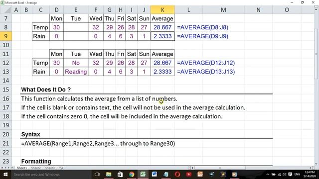 Average Formula in Excel | How to calculate average in Excel | Excel Tips | Manzil смотреть онлайн