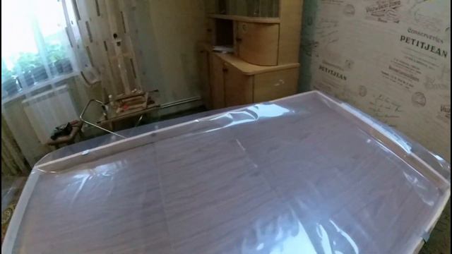 Черенкую герань. Готовлю емкость из стола для рассады. смотреть онлайн
