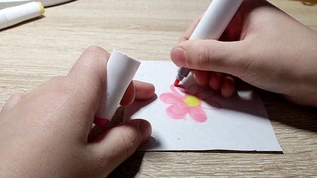 Рисуем цветочек. смотреть онлайн