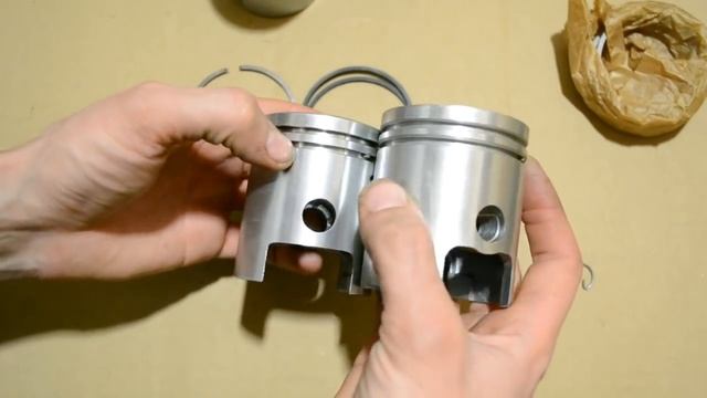 Обзор поршней для мотоциклов ИЖ Юпитер. смотреть онлайн