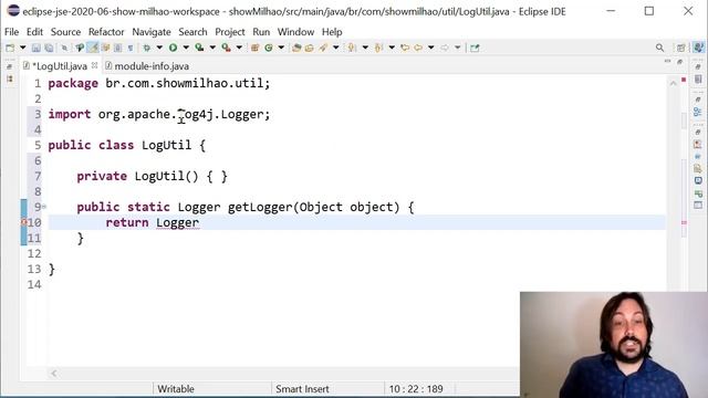 ? Configurando o Log4j no projeto (LogUtil) - Criando o Show do Milhão em JavaFX смотреть онлайн