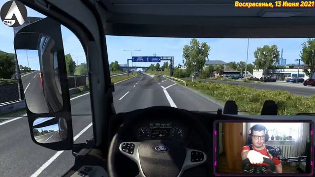 ЕТС 2 -ВЕРСИЯ ИГРЫ 1.40 ПИРАТКА- КАТАЕМ НА РУЛЕ ARTPLAYS V-1200 смотреть онлайн