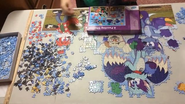 Jigsaw Puzzle Time Lapse: A Puzzling Situation (2000 pieces) by Venus Puzzle смотреть онлайн