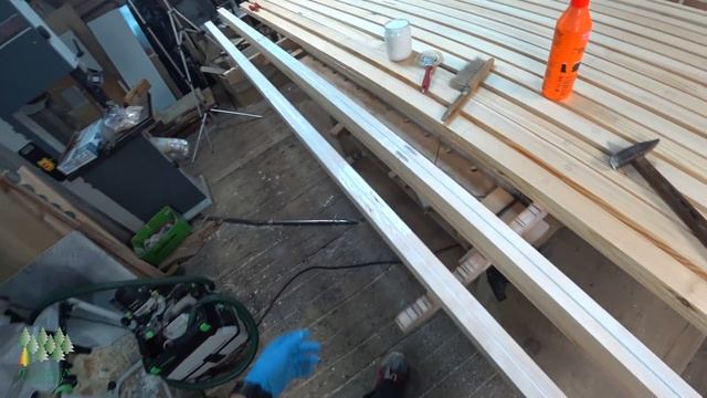 2. Армированные балки из сосны с пропиткой натуральным маслом HD. Часть 2 - армирование. смотреть онлайн