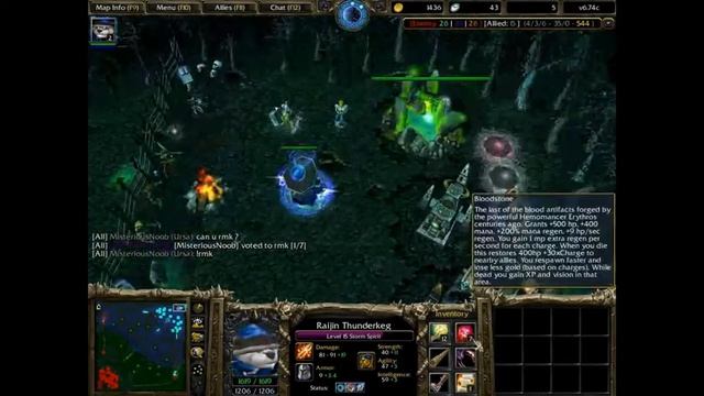 Dota 6.74c bug Storm Spirit смотреть онлайн