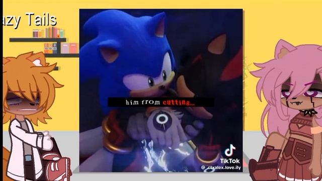 Crazy Tails and Dream girl Amy/Crazy Amy react to Sonic Prime|EXETails|Watch till the end|Original| смотреть онлайн