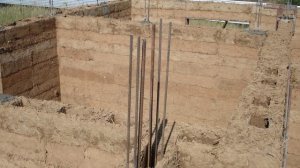 Постройка дома из легкого самана