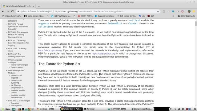 Python learning for Network Engineers Part 03 | Compare Python version 2 vs 3 | EOL Python 2 PEP 37 смотреть онлайн