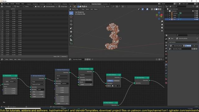 how to use geometry nodes in blender to make motion graphics смотреть онлайн