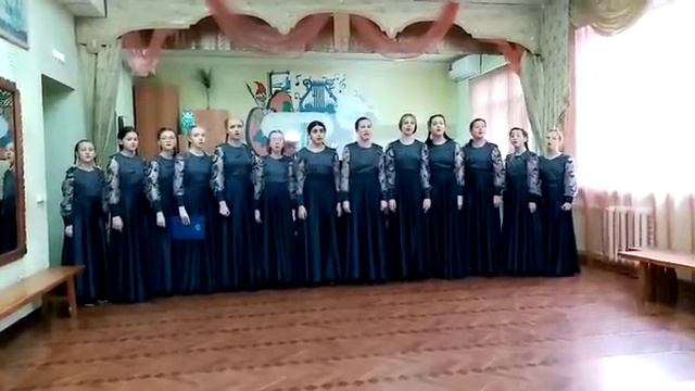 "У моего окна" муз. С. Рахманинова, сл. Г.Галиной смотреть онлайн