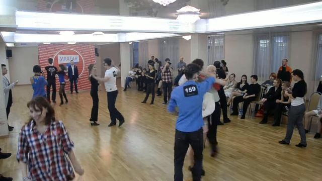 ХАСТЛ, УРАГАН 2017, Нерейтинговый турнир, Космос, 14 финала, заход 2 танец 1 смотреть онлайн