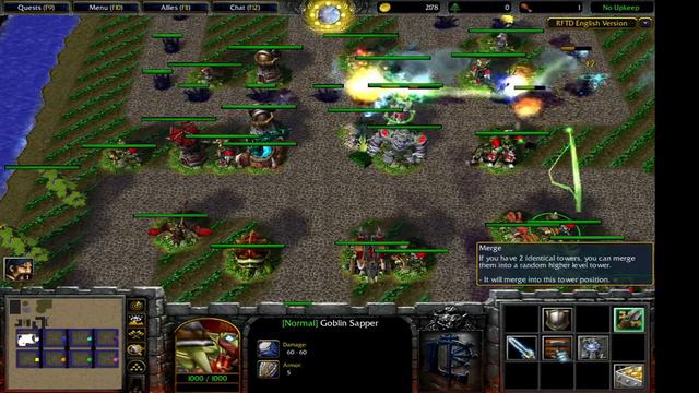 warcraft 3 , random farm td , easy mode with missions смотреть онлайн