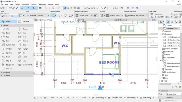 HOW TO CREATE A GABLE MODELLING AND ROOF SETTING IN ARCHICAD смотреть онлайн