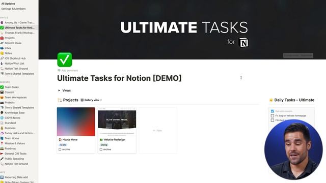 I made a 9001 IQ Among Us tracker tool in Notion... смотреть онлайн