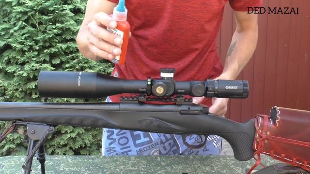 установка прицела Marcool 6-24×50 FFP на Franchi Horizon 308win.кольца Rusan 30мм смотреть онлайн