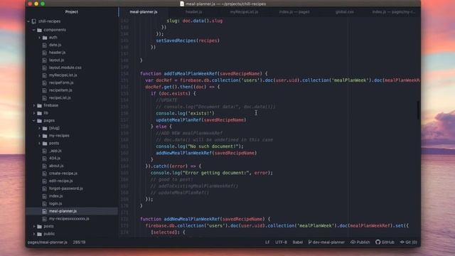 Recipe app devlog #2 (Next.js / Firebase / React) смотреть онлайн