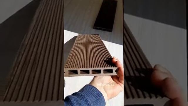 150х26 шоколад, террасная доска из ДПК