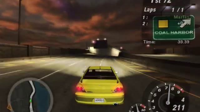 Need for Speed Underground 2 running on overclocked ATI Radeon 9600 PRO смотреть онлайн