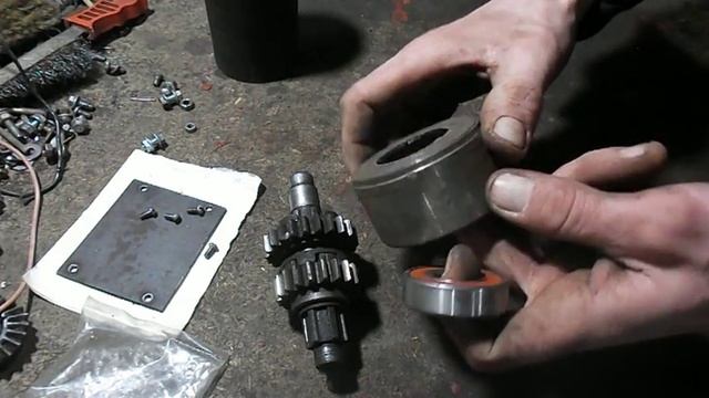 Отключамый привод НШ 10 из КПП ИЖ для мини трактора смотреть онлайн