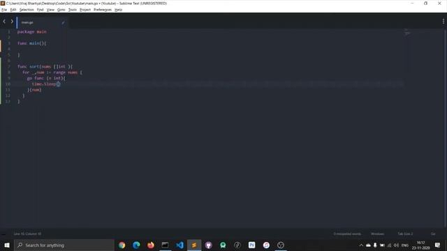 SLEEP SORT in GOLANG ! смотреть онлайн