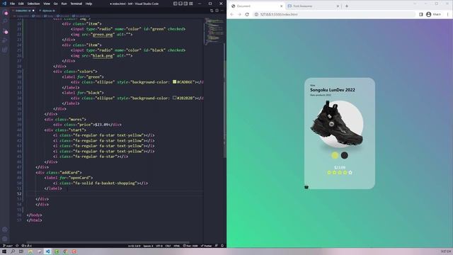 CSS Creative Product Card UI Design | Card Using Html5 & CSS3 смотреть онлайн