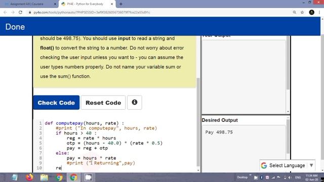 Coursera: Python For Everybody Assignment 4.6 program solution | Assignment 4.6 Python for Everybod смотреть онлайн