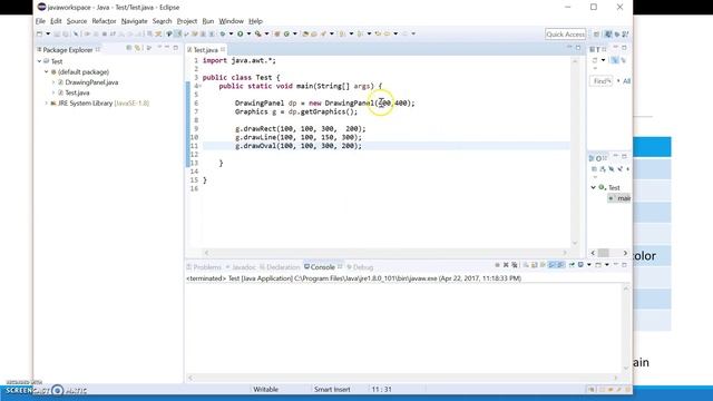 CSC 142 Building Java Programs Ch 3G - Graphics смотреть онлайн
