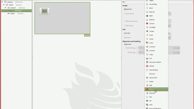 Linux Gtk Glade Programming Part 2 - Adding an Icon to a Button смотреть онлайн