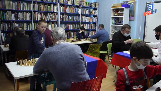 Шахматный турнир в Александровской смотреть онлайн
