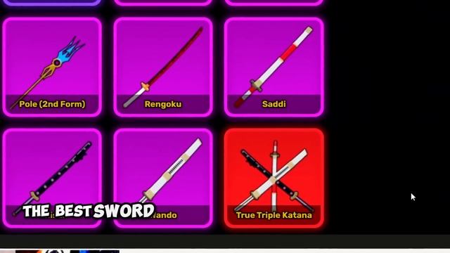 Top 5 Best SWORDS In EVERY Sea In Blox Fruits! смотреть онлайн