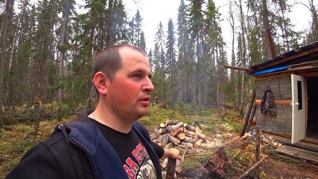 Ловим рыбу на заморных озёрах. Проверка сеток. Жизнь в тайге. Часть 2 смотреть онлайн